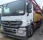 2019 Sany Heavy Industry Concrete Pump Truck 49 Meters Installed Mercedes-Benz
