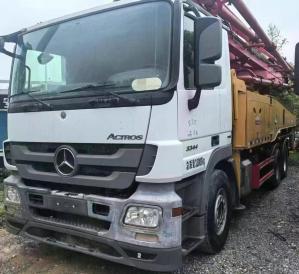 Wholesale 2019 Sany Heavy Industry Concrete Pump Truck 49 Meters Installed Mercedes-Benz Chassis from china suppliers