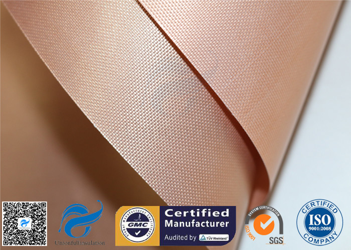 Non Stick Copper PTFE Coated Fiberglass Fabric PTFE BBQ Silicone Mat Food Grade