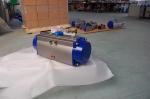Motores Pneumatic Rack And Pinion Actuator Control Valves ISO5211