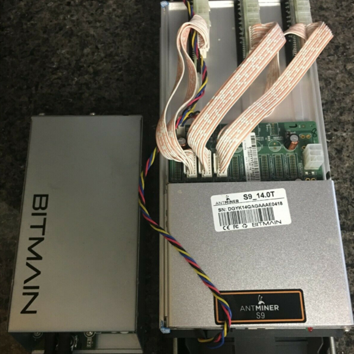 Rectangle S9i 13t 1290W Antminer Bitcoin Miner