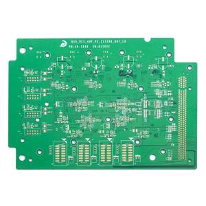 China 1.6mm FR4 ENIG 6 Layer PCB Circuit Board Green Solder Mask Immersion Gold on sale