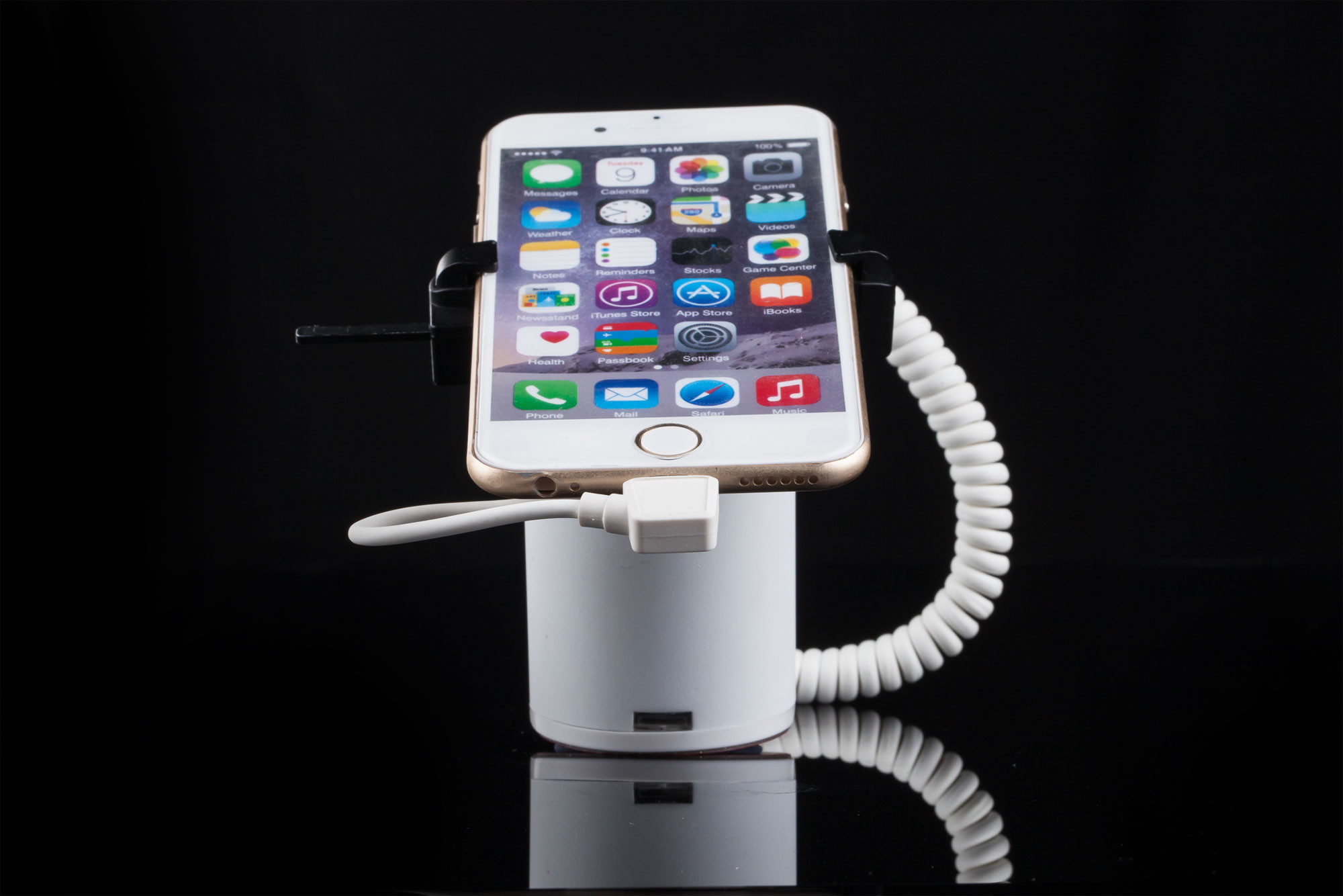 COMER retail alarm security devices for Tablet PC merchandise anti-theft display stands mounting