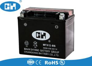 Wholesale High Output Motorcycle Battery Semi Free Maintenance , 12v 12Ah Dry Cell Motorcycle Battery from china suppliers