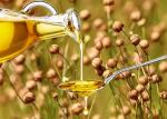 Natural Plant Cold Pressed Pure Edible Oil Flaxseed Oil With High Fatty Acid