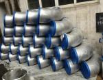Pipes Fittings Flanges Weld 90 Degree Elbow Copper Nickel Seawater Piping