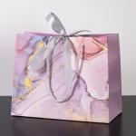 Offset Printing Kraft Paper Bags With Handles For 5kg 10kg 15kg Goods Capacity