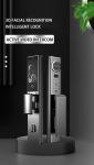 Fashionable and affordable price facial recognition smart door lock
