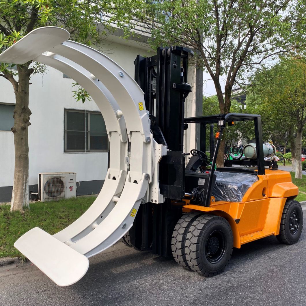 Carretilla Elevadora Diesel Gruas Horquillas 5 Ton 6 Ton 7 Ton 8 Ton 10 Ton Diesel Forklift