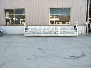 Wholesale Aluminium ZLP630 6m safety lock suspended platform, construction gondola from china suppliers