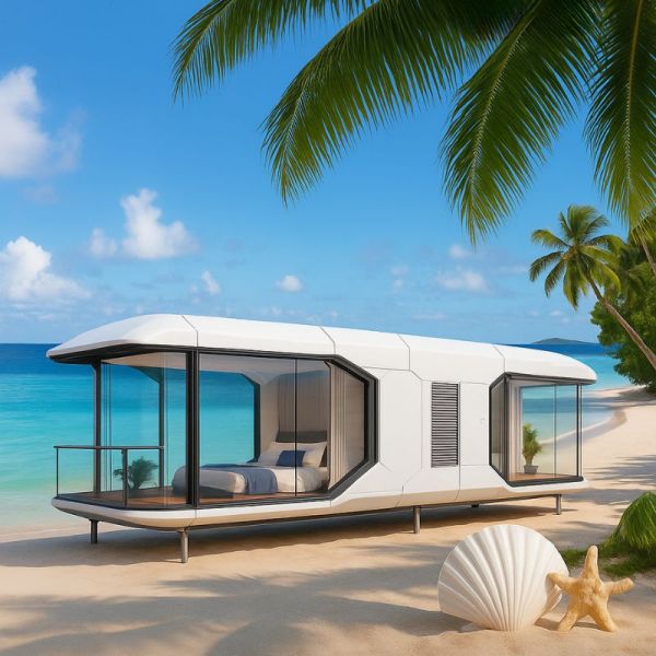 PX7-PX5 Series Modular Capsule Prefabricated Outdoor Office Pod Mobile Container Cabin House