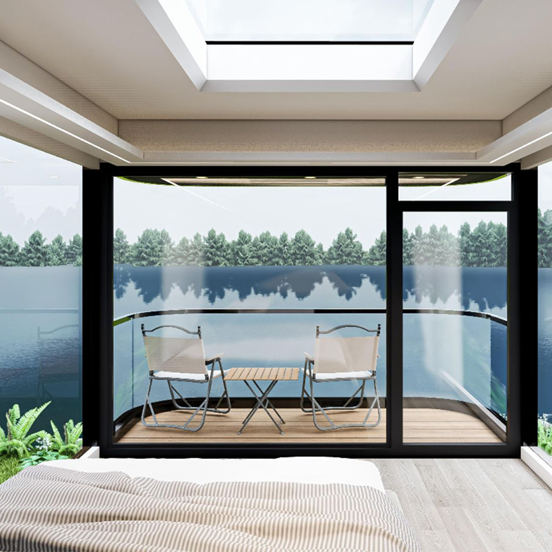 PX7-PX5 Series Modular Capsule Prefabricated Outdoor Office Pod Mobile Container Cabin House