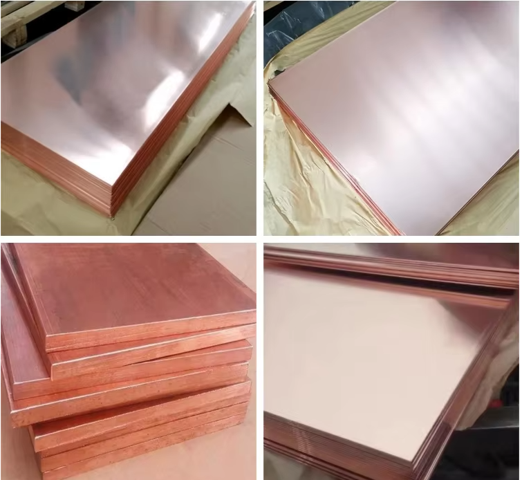 Low MOQ Copper Cathode Plates 0.3mm-5mm C11000 C17200 C17500 Alloy Sheets