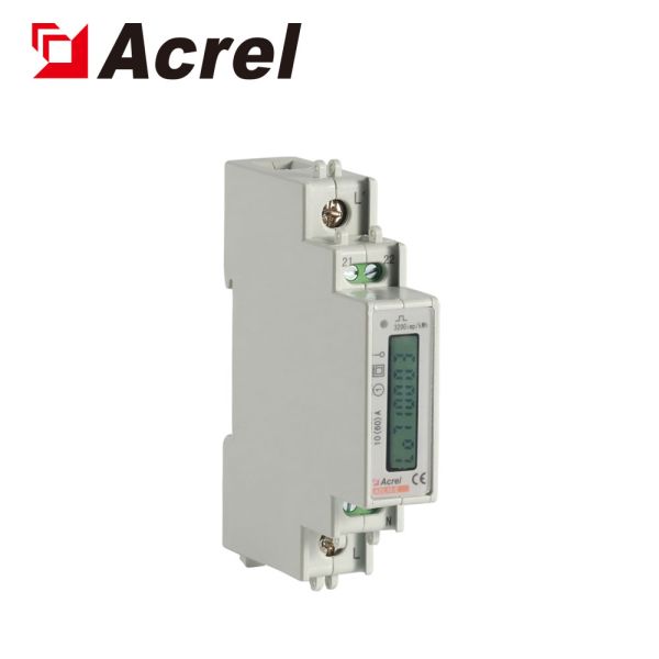 Acrel Wireless Energy Meter / ADW300 Din Rail Mounted Kwh Meter For Distribution Box