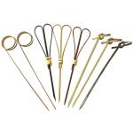 Disposable Bamboo Burger Sticks Length 9cm / 12cm