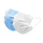 50pcs Box 3 Ply Meltblown Nonwoven Disposable Medical Face Mask
