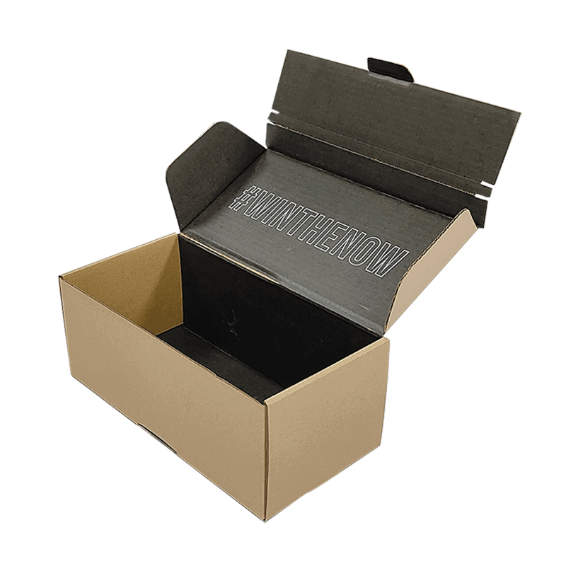 Recycled Cardboard Paper Mailer Box Zipper Tear Strip Box Mailer Packaging Boxes