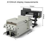 Conveyor Powder Shaker Oven PET Film T Shirt DTF Inkjet Printer with Hoson