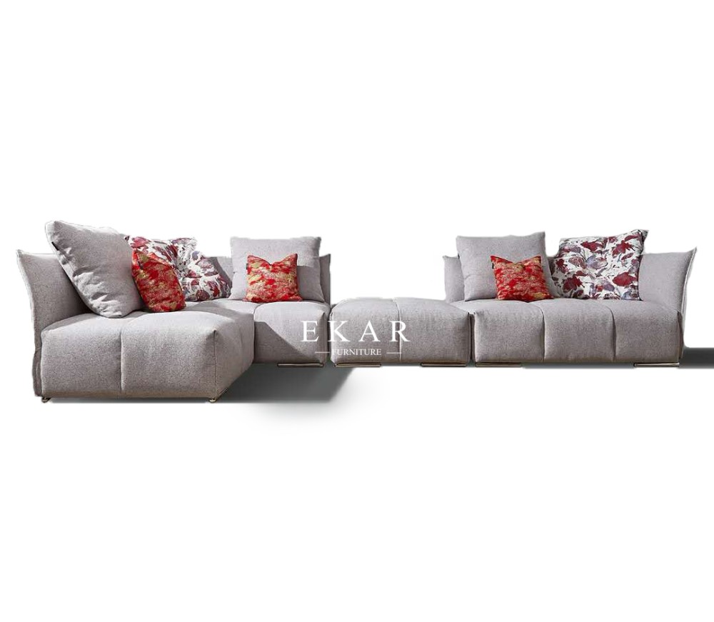 6 Seater Sofa Set Living Room Residential Furniture Sofa AW-1716