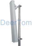 1710-2170MHz 2100MHz 3G Sector Panel Antenna 90 degrees 17dBi Base Station