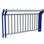 Bridge Stainless Steel Railing Baluster Tubular Balustrade Guardrail Sprayed