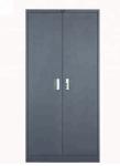 W900*D450*H1850mm 2-door clothing steel cabinet office furniture metal storage