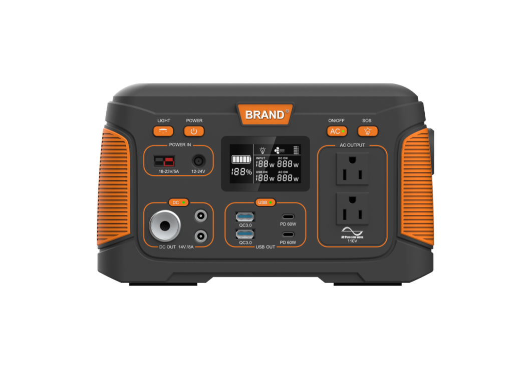 300W Solar Generator Portable Power Station Outdoor Campin 14.8V 20.8ah Solar Compatibleg Emergency Home Portable Power Supply Emergency Energy Supply Generator