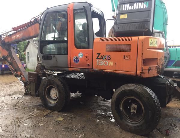Secondhand Hitachi ZX130 Wheel Excavator With Good Running Condition/Japan zx210