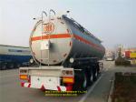40000L Heavy Duty Semi Trailers Fuel Tank Semi Trailer For Diesel And Oil