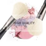 ISO9001 Kabuki Vegan Synthetic Makeup Tools 14.5*1.7cm