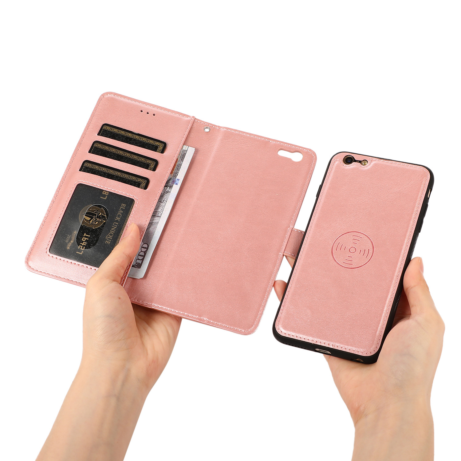 Crossbody Card Holder Phone Case Dirtproof Leather Phone Case For Iphone 14 13