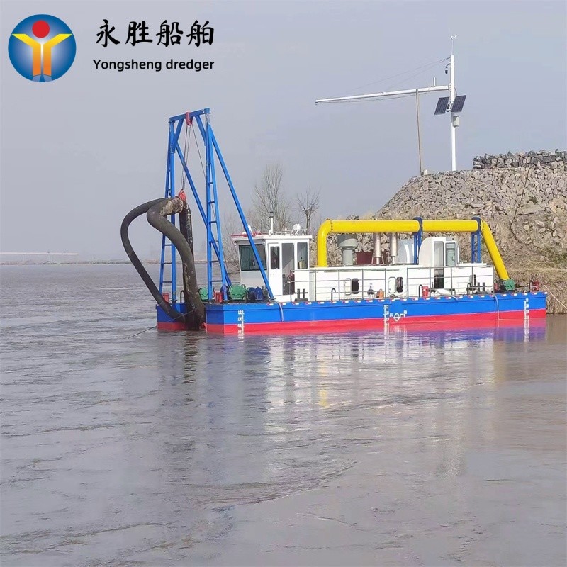8 Inch Sand Suction Dredging Machine For River Lake Sand Mining