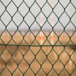 Corrosion Resistant 6 Gauge Chain Link Fence , Diamond Wire Mesh durable