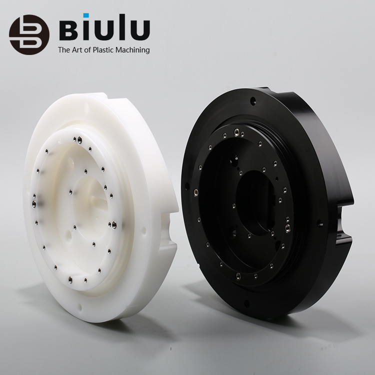 High Strength POM Parts Precision CNC Machining For Bearings / Bushings