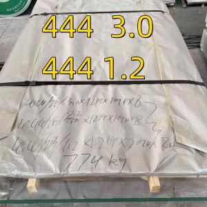 Wholesale UNS S44400 Metal Sheet Ferritic SUS444 Cold Rolled Stainless Steel Sheet 3.0*1220*2440mm from china suppliers