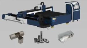 Wholesale LF3015CR 1500mm Fiber Laser Cutter CE Plate Tubes from china suppliers