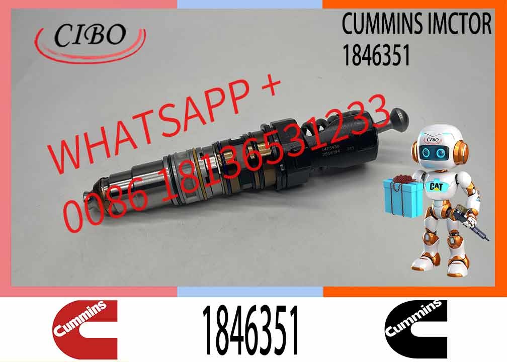 Construction Machinery Parts Fuel Injector For QSKX15 Diesel 4062568 4088723 4954646 1846351 For CUMMINS Diesel Engine