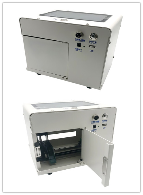 Intelligent Static Inkjet Date Coding Machine With 7 Inch Touch Screen