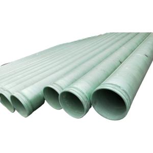 Wholesale High Strength Smooth FRP Round Tube GRP Green Hollow Plastic Fence from china suppliers