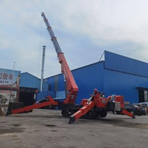 Wholesale Diesel Engine Electric Construction Spider Lift 12 Ton 22.5m Mobile Spider Crane from china suppliers