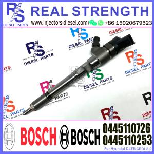 Wholesale Hyundai injector 0445110726 Brand New Common Rail Injector Assembly 0445110153 0445110254 0445110726 from china suppliers