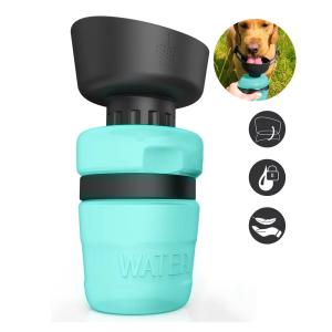 Wholesale Portable Squeeze Type Pet Bowls Going Out 500ml Cat Dog Water Drinking Bottle from china suppliers