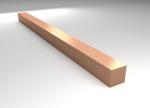 1-500mm Copper Steel Bar Polished Surface Finish High Purity 99.7%