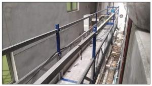 Wholesale Electric scaffolding building facade maintenance hoist suspended platform for sale from china suppliers