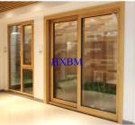 Triple Glazed Solid Wood Windows And Doors Highly Pressure Resistant for Russia