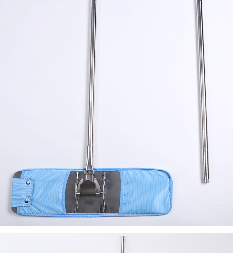 Size Customized Clean Room Mops With Anti Dust Strong Decontamination