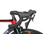 700C Carbon Fiber Road Bike , Black Full Suspension Mountain Bike High Strength