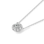 Classic 18k Gold Lab-Grown Diamond Pendant Hot Sale Pendant White Diamond
