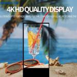 65 Inch Indoor LCD Digital Signage Advertising Kiosk 1 Year Warranty