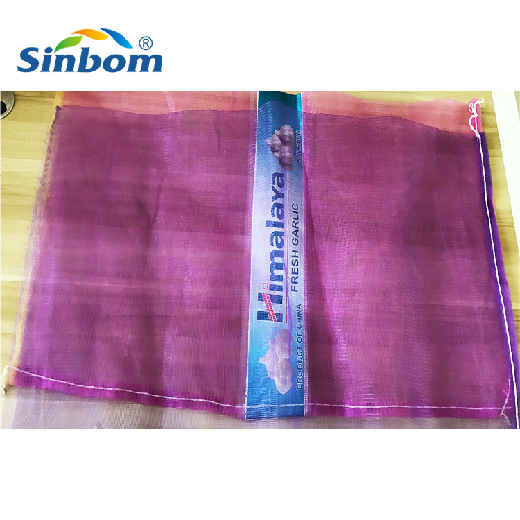 Customized Size Onion Garlic Vegetable Mesh Bag with Customer's Demands Buy Direct